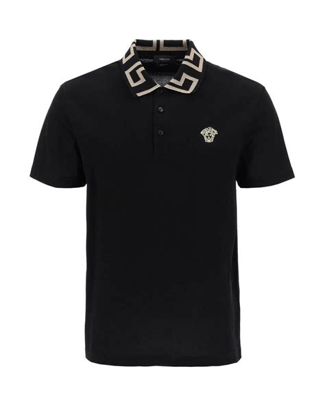 versace t shirt uomo pelle|versace polo shirts.